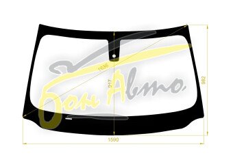 Стекло лобовое BMW 7-SERIES 2008-2015 (F01-2012-4d sed) место под датчик дождя 
Бренд: КМК с синей полосой