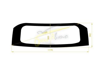 Стекло заднее с обогревом TOYOTA PRIUS С 2011- (NHP10) 
Бренд: ZDG