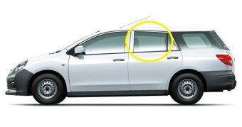 Стекло боковое NISSAN AD 2006-2016 Y12 RD/LH фурнитура, 
Бренд: BENSON