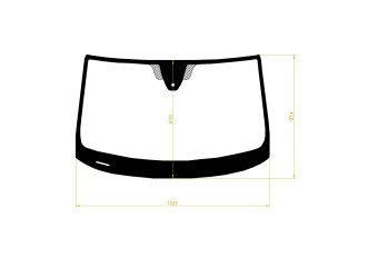 Стекло лобовое VOLKSWAGEN TIGUAN 2016- (AD1) место под датчик дождя молдинг, 
Бренд: BENSON