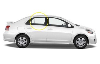 Стекло боковое TOYOTA YARIS 2006-2010 XP90-4d sed RD/RH 
Бренд: BSG