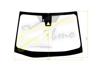 Стекло лобовое TOYOTA PRIUS 2015-2023 (ZVW50-RHD) место под 1 камеру, место под датчик дождя,
Бренд: ZDG