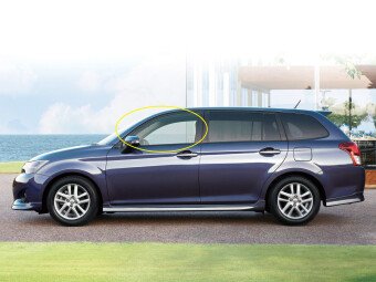 Стекло боковое TOYOTA COROLLA FIELDER 2012- E160 FD/LH 
Бренд: BENSON