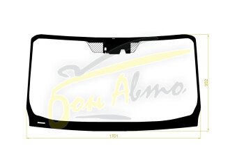 Стекло лобовое TOYOTA HIACE 2019- (H300-LHD) место под 1 камеру, место под датчик дождя, 
Бренд: BENSON