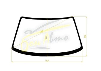 Стекло лобовое MAZDA 626 1991-1997 (4d sed)
Бренд: BENSON