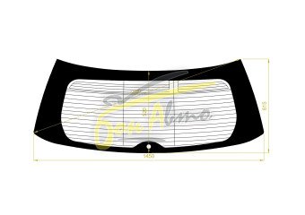 Стекло заднее с обогревом SUBARU OUTBACK 2003-2009 (BP-5d wag) 1 отверстие 
Бренд: FYG