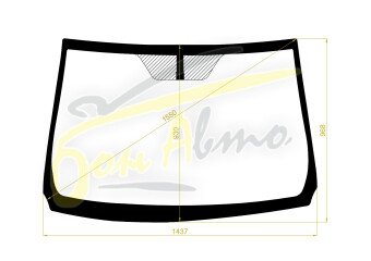 Стекло лобовое TOYOTA MARK X ZIO 2007-2013 (ANA10-RHD) 
Бренд: FYG с зеленой полосой
