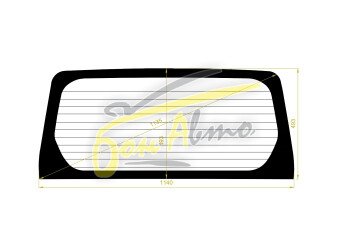 Стекло заднее с обогревом SUZUKI WAGON R 2003-2008 (MH21S) 
Бренд: BENSON