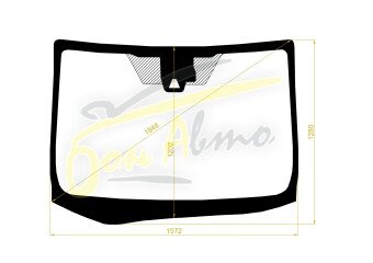 Стекло лобовое TOYOTA ALPHARD 2015-2023 (H30-RHD) место под 1 камеру, место под датчик влажности, 
Бренд: BENSON