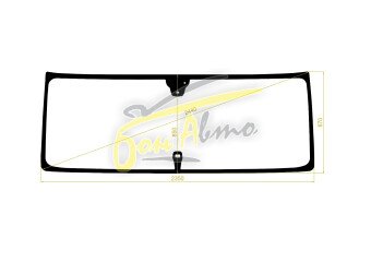 Стекло лобовое VOLVO FH-SERIES 2013- (FH12-2018-2353*860*) место под 1 камеру, место под датчик дождя, 
Бренд: КМК