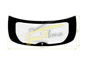 Стекло заднее с обогревом HYUNDAI IX 35 2009-2015 (LM) 
Бренд: BENSON