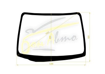 Стекло лобовое HONDA LIFE 1998-2003 (JB1-RHD) 
Бренд: BENSON с синей полосой