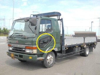 Стекло боковое MITSUBISHI FUSO FIGHTER 1992- FK60-нижнее FV/LH/D/X 
Бренд: BENSON