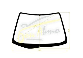 Стекло лобовое HONDA SABER 1998-2003 (UA4-RHD) 
Бренд: BSG с зеленой полосой