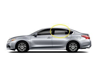 Стекло боковое NISSAN ALTIMA 2012-2018 (L33) RD/LH 
Бренд: BSG