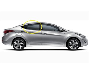 Стекло боковое HYUNDAI ELANTRA 2010-2016 (MD-4d sed) RD/RH 
Бренд: BENSON