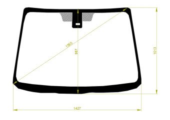 Стекло лобовое FORD I-MAX 2010- (CW-LHD) место под датчик дождя
Бренд: BENSON