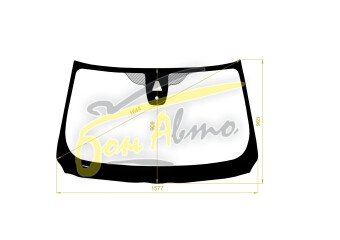 Стекло лобовое BMW 5-SERIES 2010-2016 (F07-2012-GT-5d h/b) место под 1 камеру, место под датчик дождя, 
Бренд: КМК с синей полосой