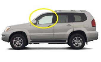 Стекло боковое LEXUS GX 2002-2009 (J120-5d) FD/LH
Бренд: BENSON