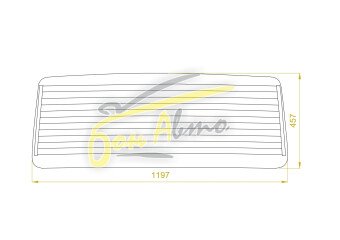 Стекло заднее с обогревом UAZ PATRIOT 2003-2014 (3160) 
Бренд: BENSON Тонированное