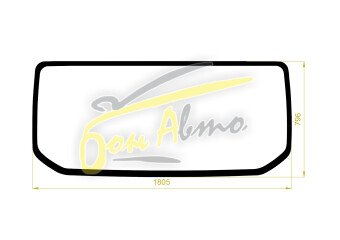 Стекло лобовое AMBERTRUCK JM 2024- (mid-1805*796) 
Бренд: BENSON