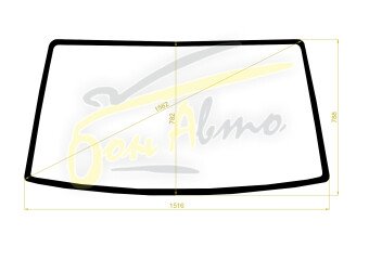 Стекло лобовое TOYOTA HIACE 1989-2004 (H100-в герметик)
Бренд: ZDG