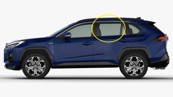 Стекло боковое SUZUKI ACROSS 2020- XA50 RD/LH фурнитура, 
Бренд: BENSON Тонированное
