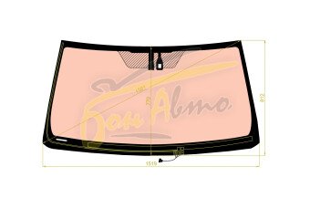 Стекло лобовое TOYOTA LAND CRUISER PRADO 2009-2023 (GRJ150-LHD) полный обогрев, место под датчик дождя, антенна, 
Бренд: КМК с синей полосой