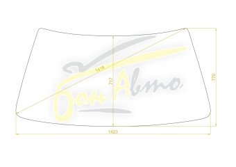 Стекло лобовое TOYOTA CARINA 1984-1988 (ST150) 
Бренд: BENSON с зеленой полосой