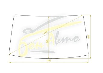 Стекло лобовое NISSAN VANETTE LARGO 1982-1987 (GC12) 
Бренд: BSG с серой полосой