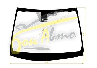 Стекло лобовое LEXUS HS 2009- (ANF10-RHD) место под датчик дождя 
Бренд: BENSON