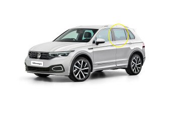 Стекло боковое VOLKSWAGEN TIGUAN 2016- AD1 1 отверстие RD/LH фурнитура, 
Бренд: BENSON