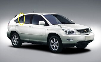 Стекло боковое TOYOTA HARRIER 2003-2013 XU30 RQ/RH 
Бренд: BSG