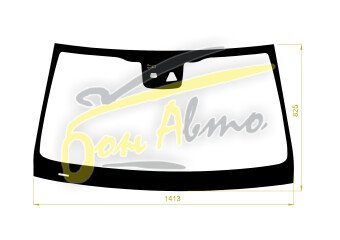 Стекло лобовое MERCEDES C-CLASS 2014- (C205-cbr/coupe) место под 1 камеру с обогревом, место под датчик дождя, молдинг, антенна, 
Бренд: BENSON