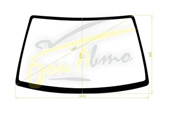 Стекло лобовое NISSAN ALMERA 1995-2000 (N15-3d/4d/5d) 
Бренд: BSG с зеленой полосой