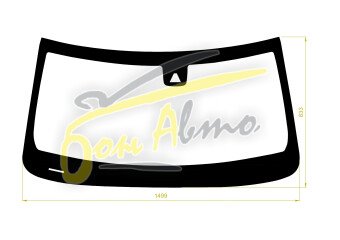 Стекло лобовое CHEVROLET CAMARO 2015-2021 (LHD-2019) место под 1 камеру молдинг, фурнитура, 
Бренд: BENSON