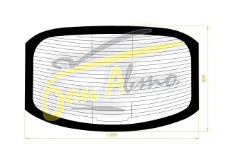 Стекло заднее с обогревом KIA K5 2010-2015 (TF-4d sed) 
Бренд: BSG