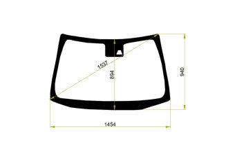 Стекло лобовое GMC TERRAIN 2010-2017 (SUV-LHD) место под 1 камеру молдинг, 
Бренд: BENSON