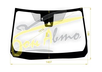 Стекло лобовое TOYOTA COROLLA CROSS 2021- (ZSG10-RHD) место под 1 камеру, место под датчик дождя, 
Бренд: BENSON