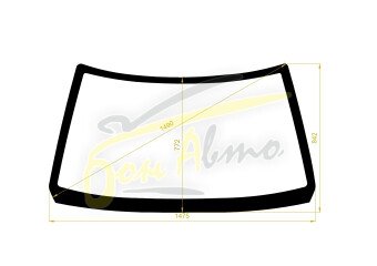 Стекло лобовое NISSAN LAUREL 1984-1989 h/t (#C32) 
Бренд: BENSON