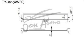 Радиатор инвертора LEXUS CT 2011- (ZVA10) (2ZR) 
Бренд: TONGSHI PL22