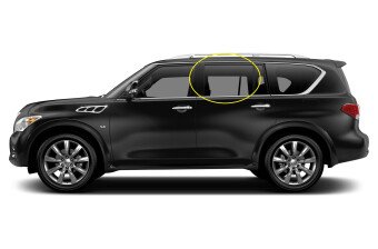Стекло боковое INFINITI QX80 2010-2024 Z62 RD/LH 
Бренд: BENSON