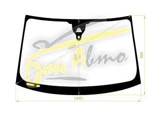 Стекло лобовое AUDI A5 2007-2016 (8F7-2014-sportback) место под 1 камеру, место под датчик дождя, молдинг, 
Бренд: BENSON