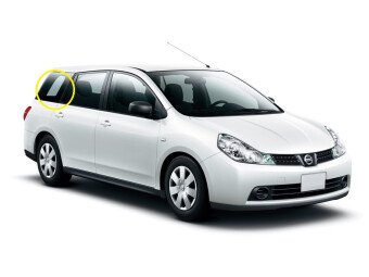 Стекло боковое NISSAN WINGROAD 2006- Y12 SW/RH/X 
Бренд: BENSON