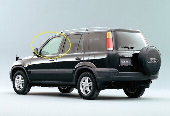 Стекло боковое HONDA CR-V 1995-2001 (RD1) FD/LH 
Бренд: BSG
