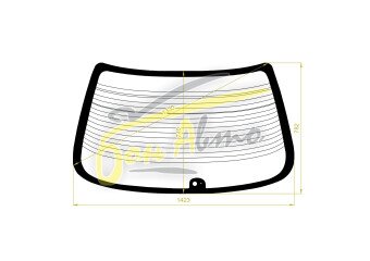 Стекло заднее с обогревом TOYOTA CRESTA 1992-1996 (GX90) 2 отверстия 
Бренд: BENSON