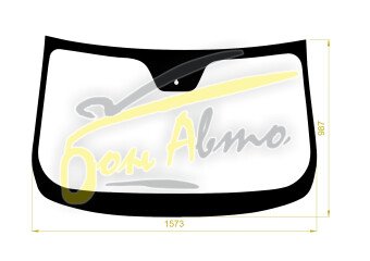 Стекло лобовое JETOUR X90 2019- (LHD) место под датчик дождя антенна, 
Бренд: BENSON