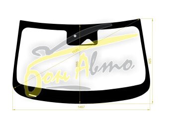 Стекло лобовое HAVAL JOLION 2020- (SUV-LHD) место под 1 камеру, место под датчик дождя, 
Бренд: КМК с синей полосой