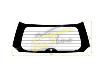 Стекло заднее с обогревом SUBARU OUTBACK 1993-1998 (BG-5d wag) 1 отверстие 
Бренд: FYG