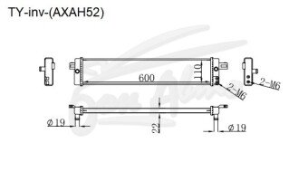 Радиатор инвертора TOYOTA RAV 4 2018- (AXAH52)(гибрид) (A25A-FXS) 
Бренд: TONGSHI PL22